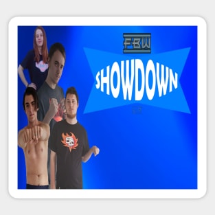 FBW Showdown 2020 Poster Sticker